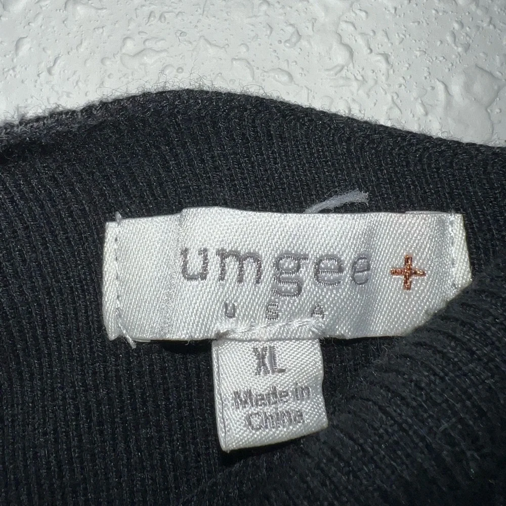 Umgee Black Off The Shoulder Sweater Women’s Size X-Large - Picture 2 of 3